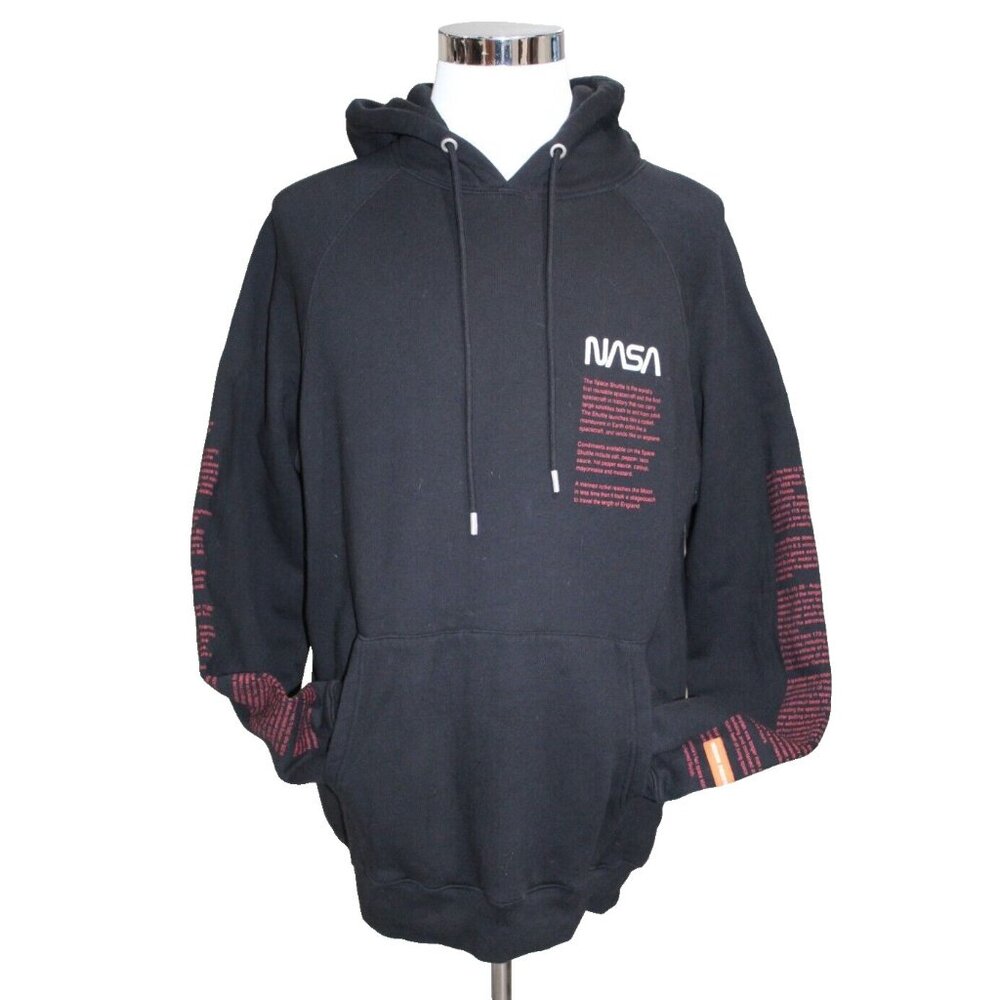Heron Preston Nasa Collaboration Limited Hoodie Black authentic Portugal Small